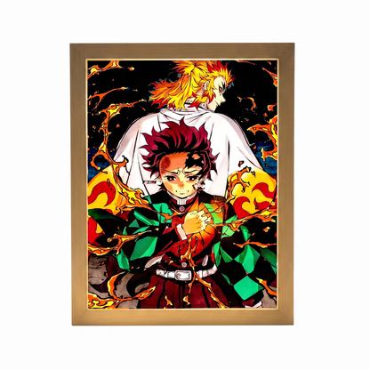 Cuadro LED Anime